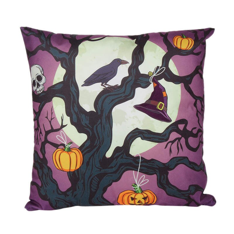 ҷ  Ŀ  㸮   Ŀ Ȩ ׸/Halloween pillow cover Sofa Waist Throw Cushion Cover Home Decor